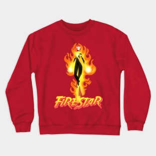 fiery red head Crewneck Sweatshirt